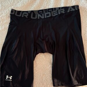 Under Armour Men's Black Compression Shorts
